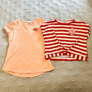 Bundle of Two Girls Tees, Size XL 14-16